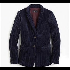 J.Crew Women’s Navy Corduroy Blazer